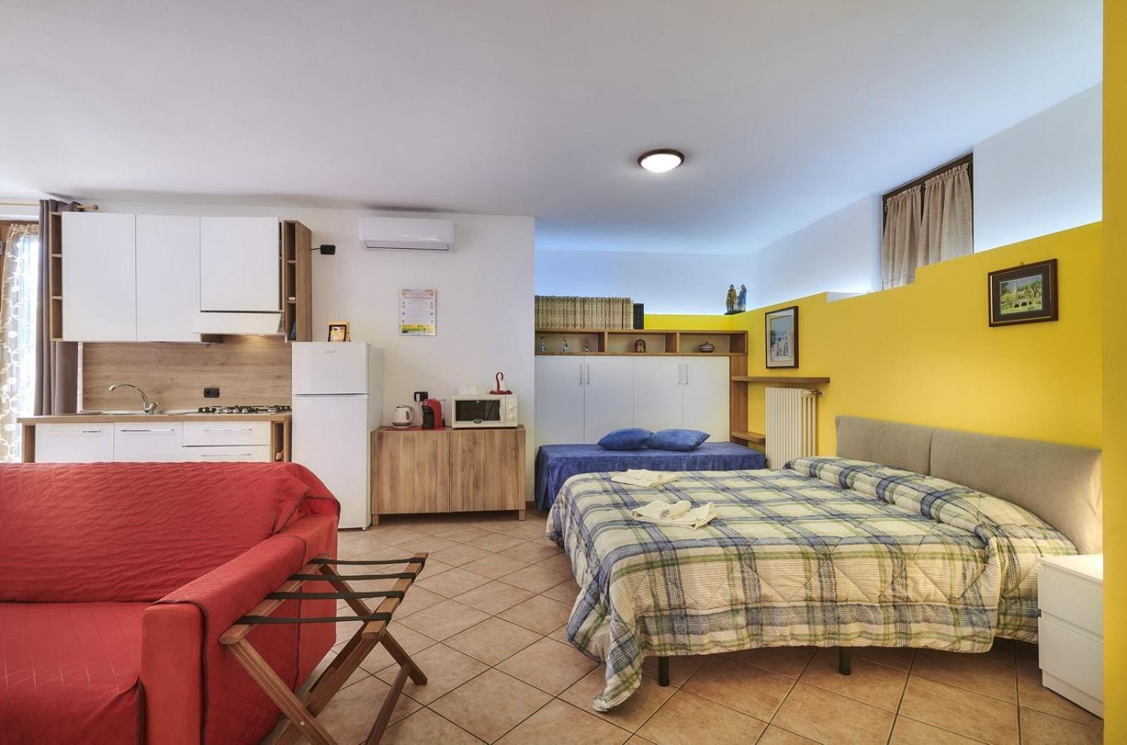 B&B-Foresteria Casa Della Musica Lake Como マンデッロ・デル・ラーリオ 部屋 写真